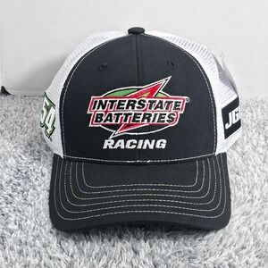 Ty Gibbs #54 Interstate Batteries Sponsor NASCAR Meshback Snapback Hat Cap NEW